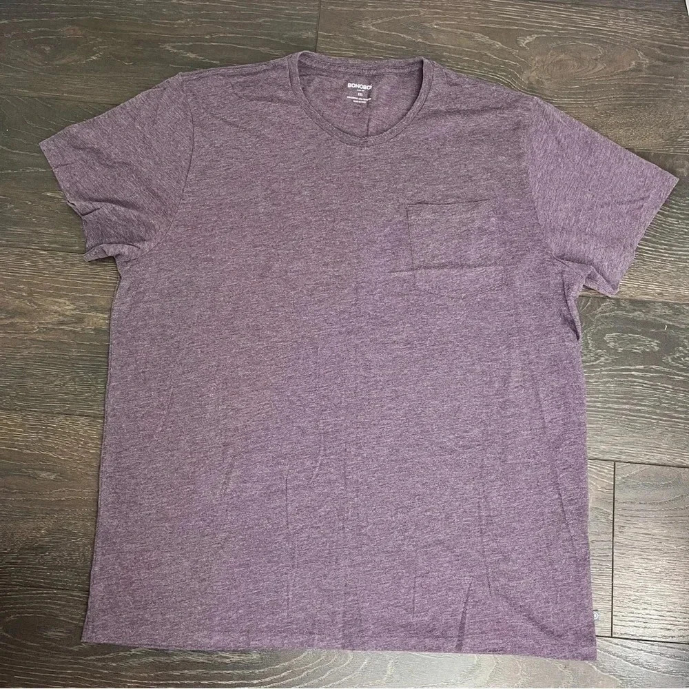 Bonobos Garment-Dyed Tee Breezy fabric in faded colors.